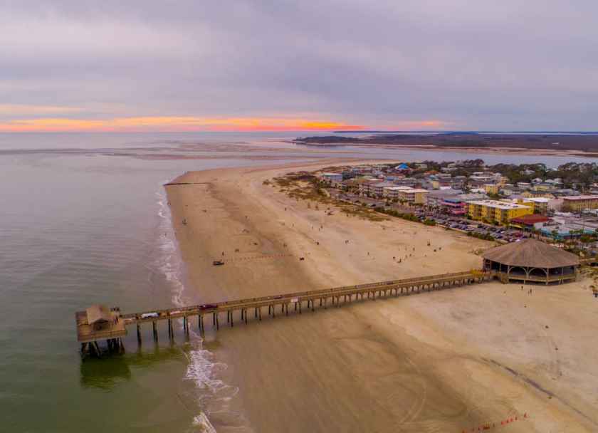 Tybee Island - beautiful places to visit in Georgia