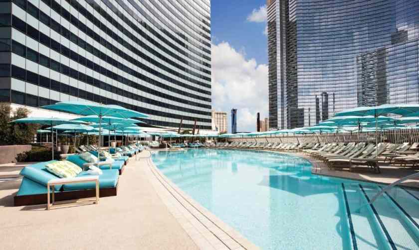 Vdara Hotel & Spa at ARIA swimming pool