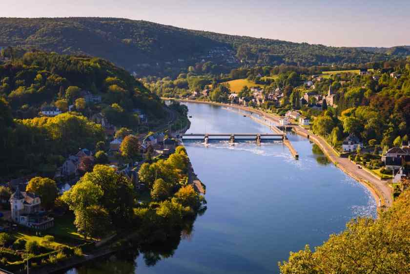 The Wallonia region - beautiful countryside in Belgium