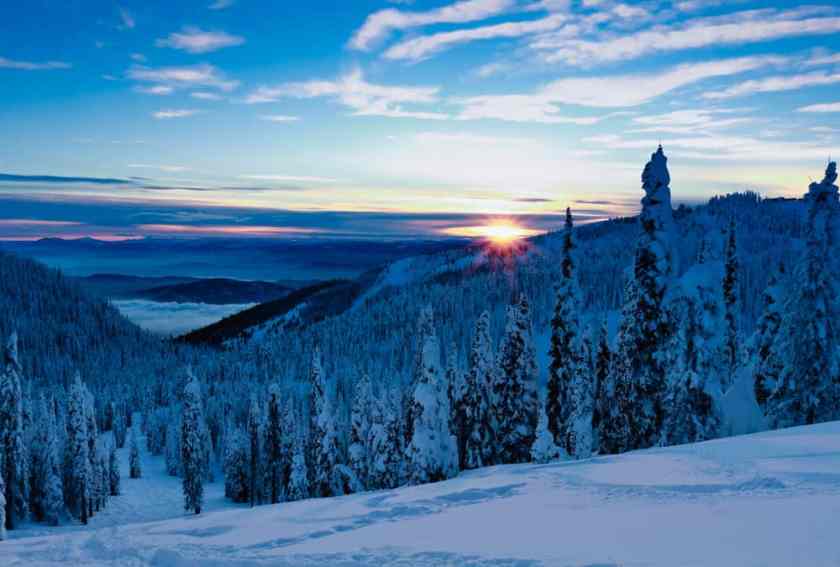 Whiteface ski resort Montana