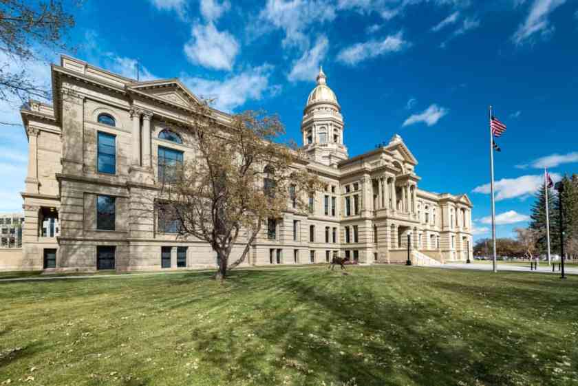 Wyoming State Capitol building, Cheyenne, Wyoming