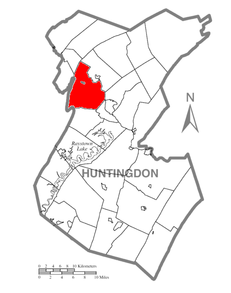 File:Map of Huntingdon County, Pennsylvania Highlighting Porter Township.PNG